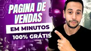 COMO CRIAR UMA PÁGINA DE VENDAS 100% GRÁTIS E VENDER 7X MAIS NO DIGITAL | Passo a Passo
