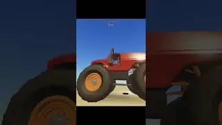 Monster truck do a dusty trip #roblox #robloxshorts #fypシ #adustytrip