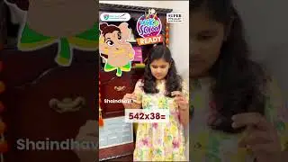 Shaindhavi wins the “Mental Maths Star Award” with My Friend Ganesha!