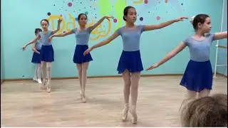 Балет. Контрольный урок. Часть lV. Пуанты 29.12.2022 #балетдети