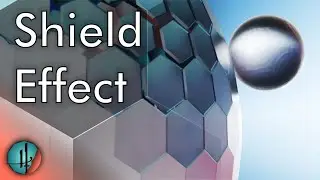 Scifi Shield Effect | Geometry Nodes Tutorial - Blender 3.1