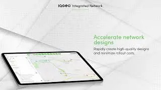 IQGeo Integrated Network solution overview