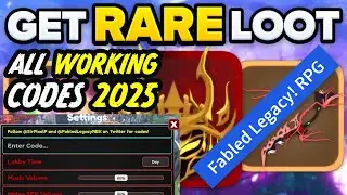 Fabled Legacy codes March 2025 ⚠️New⚠️ALL WORKING CODES Roblox Fabled Legacy 2025