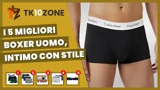 I 5 migliori boxer uomo, intimo con stile