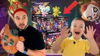 КТО ВНУТРИ? РАСПАКОВКА FUNKO FNAF CIRCUS MYSTERY MINIS! ПАПА РОБ И АНДРЮША ПРОТИВ ПЕННИВАЙЗА!