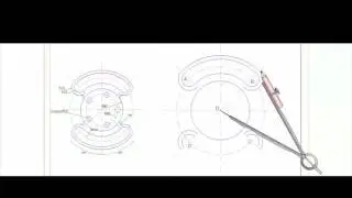 Machine drawing 5