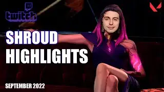 BEST of SHROUD in VALORANT 🔥| September 2022