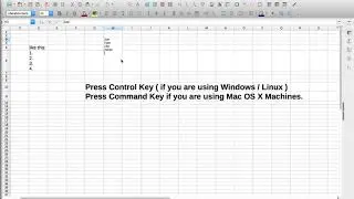 How to add new line in a cell of Microsoft Excel/ LibreOffice? How to have multiple line in a Cell?