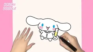 🌸HOW TO DRAW CUTE SCIENTIST CINNAMOROLL ☁️ ~ STEP BY STEP ~ KAWAII DOODLE