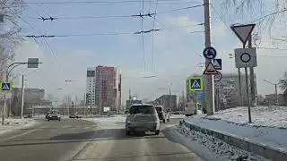 Барнаул, ул. Попова (ул. Георгия Исакова)  --  Барнаул, ул. Матросова (ул. Юрина)