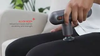 Sharper Image Powerboost Move Mini Portable Percussion Massager - Available Now at Shaver Shop