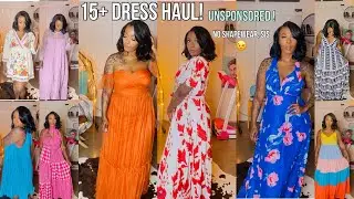 MASSIVE SHEIN DRESS HAUL SPRING 2022 ❤️ 🌸