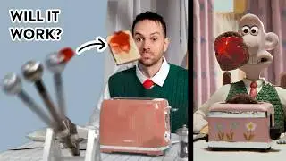 I made a Wallace & Gromit contraption in real life! - Joseph's Machines