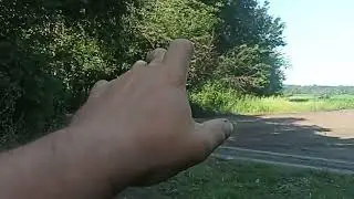 Жара 30-32 в тени,но пробую копать!