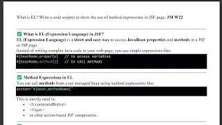 5.2 - EL (Expression Language) in JSF, Method Expressions in EL - AJP