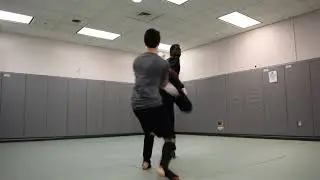 Sparring at JHU 1