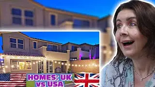 BRITS React to BRITISH vs AMERICAN Homes (Moved from UK to USA)