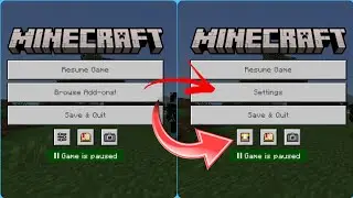 Pause Screen FIX | Swap Marketplace Button with Settings | Minecraft 1.21.120 Update