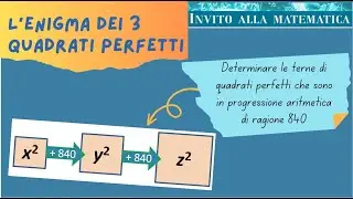 Tre quadrati in progressione aritmetica
