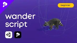 Low Poly Animated Animals: Wander Script Tutorial