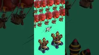 balloon vs air defense attack 😱(Clash of clans) #shorts #coc #clashofclans