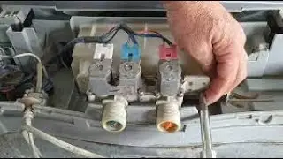 Mi lavadora se sigue llenando / provando las electrovalvulas de la lavadora
