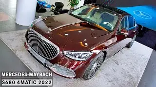 Maybach S680 4Matic 2022. S680 Maybach Đỏ Ruby Black nhập khẩu chính hãng.