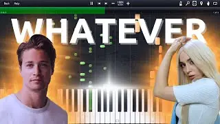 Kygo, Ava Max - Whatever (Piano Cover) by OXJMusic