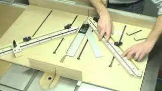 Shop made Miter Fence - Accessory for the Super Sled