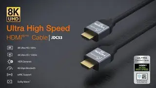 j5create Ultra High Speed HDMI®/™ Cable | Model: JDC53