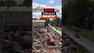 Люди бьются за металл. Labourt moment.