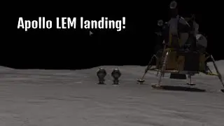 My attempt at AN APOLLO MOON LANDING!| KSP/KSRSS