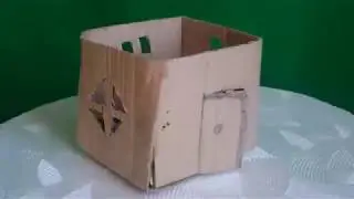 Делаем простой  кукольный домик из картона
