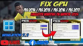 HOW TO FIX GPU PES 2014 PES 2015 PES 2016 PES 2017 WINLATOR 7.1