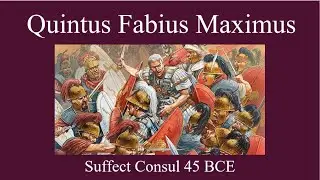 Quintus Fabius Maximus, Suffect Consul 45 BCE
