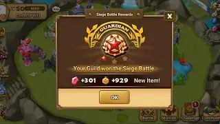 G1 RANK 1, SIEGE BATTLE REWARD, SUMMONERS WAR