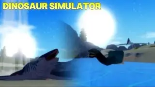 Pliosaurus & Thallasomedon Full Showcase!!! ||Dinosaur Simulator||Roblox