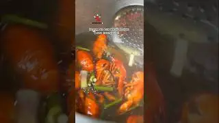 Процесс варки РАКОВ!🦞🔥 #ракиоки #раки #живыераки #вареныераки #крабы #креветки #рецепты #еда #food