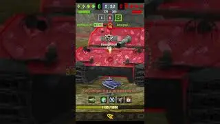 Leopard 1 ramming in Mad Games [WoTBlitz]