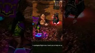 Thrall saves Grom Hellscream 
