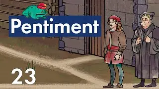 Прохождение Pentiment - 23 - Письма и Поиски Историй в Городе