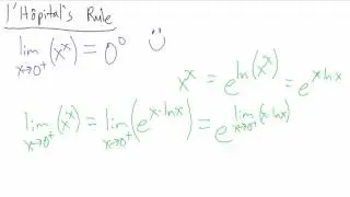 l'Hopital's Rule - Example 5