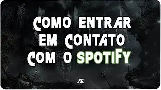Como Entrar Contato Spotify