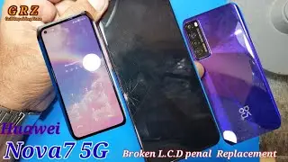 Huawei Nova7 5G LCD Replacement Full video How to Replace Nova7 Display LCD. Nova7  Display Problem