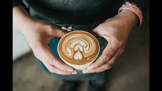 Coffee Latte Art Making