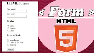 Form in html in Notepad | Html form tag | Html form in hindi |