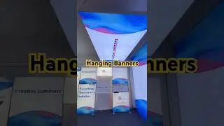 Creative Luminars’ Hanging Signs: Turning Ordinary Spaces into Extraordinary Experiences!#exhibition