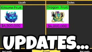Blox Fruits Kitsune Fruit & Dragon Rework Update...