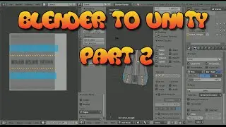 Space Station Blender 2.7 to Unity 4.6 Tutorial - Part 2 - Texturing in GIMP