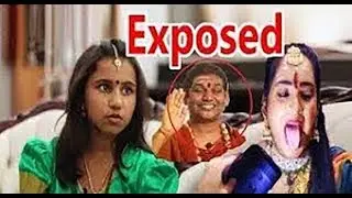 Girl demonstrates Fake SuperPower Third Eye, Diamond Manifesting & Nithyananda